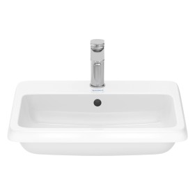 Duravit Qatego Vasque encastrée 55 x 45,5 cm, 1 trou de robinet