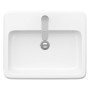 Duravit Qatego Einbauwaschtisch 55 x 45,5 cm, 1 Hahnloch