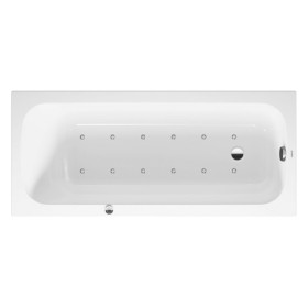 Duravit Qatego Rechteck-Whirlwanne mit Air-System 160 x 70 cm, Einbauversion