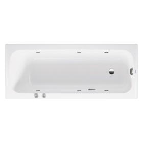 Duravit Qatego Rechteck-Whirlwanne mit Jet-System 170 x 70 cm, Einbauversion