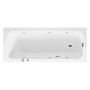 Duravit Qatego Rechteck-Whirlwanne mit Jet-System 170 x 70 cm, Einbauversion