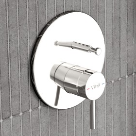 VitrA Origin Einhebel-Wannenfüll- und Brausearmatur, Unterputz