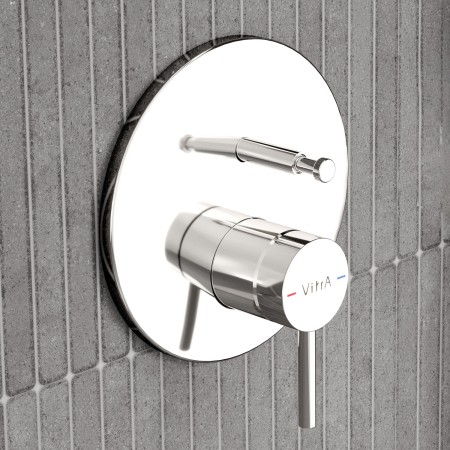 VitrA Origin Einhebel-Wannenfüll- und Brausearmatur, Unterputz