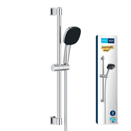 GROHE Vitalio Comfort 110 Brausestangenset 60 cm mit 2 Strahlarten