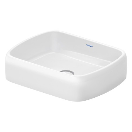 Duravit Qatego Aufsatzbecken oval 50 x 40 cm mit HygieneGlace