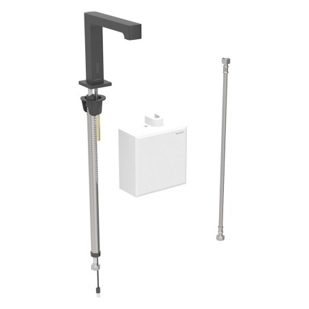 Geberit Brenta Waschtischarmatur Standmontage, Generatorbetrieb, mit AP-Funktionsbox