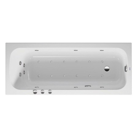Duravit Qatego Rechteck-Whirlwanne mit Combi-System P 170 x 70 cm, Einbauversion