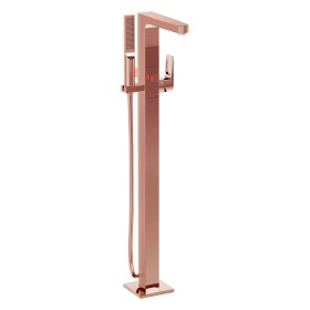 VitrA Root Square Einhebel-Wannenfüll- und Brausearmatur für Bodenmontage