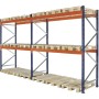 PALETTENREGAL GRUNDELEMENT 3m hoch - 2.7m breit - 110cm tief 9 Palettenplätze