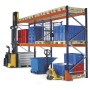 PALETTENREGAL GRUNDELEMENT 3m hoch - 2.7m breit - 110cm tief 9 Palettenplätze