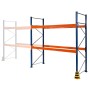 PALETTENREGAL GRUNDELEMENT 3m hoch - 2.7m breit - 110cm tief 9 Palettenplätze