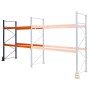 PALETTENREGAL ANBAUELEMENT 3m hoch - 2.7m breit - 110cm tief 9 Palettenplätze