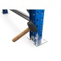 PALETTENREGAL GRUNDELEMENT 6m hoch - 2.7m breit - 110cm tief 15 Palettenplätze