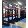 KRAGARMREGAL EINSEITIG GRUNDELEMENT 3m hoch - 80cm armtiefe - 1.1m breit