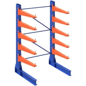 KRAGARMREGAL EINSEITIG GRUNDELEMENT 5m hoch - 80cm armtiefe - 1.1m breit