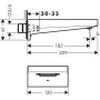 hansgrohe Metropol Schwall Wanneneinlauf