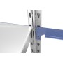 EVOLUTION GRUNDREGAL 2m hoch - 40cm tief - 100cm breit - 5 Ebene, grau