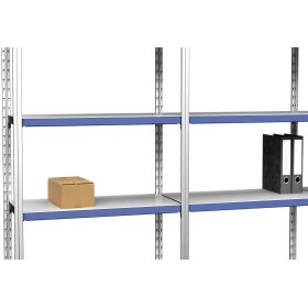 EVOLUTION ANBAUREGAL 2m hoch - 40cm tief - 100cm breit - 5 Ebene, grau