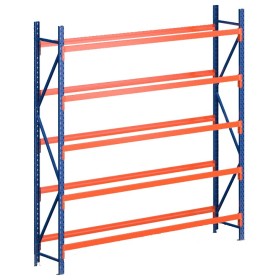 REIFENREGAL GRUNDELEMENT 3m hoch - 1.8m breit - 40cm tief - 5 Ebene für ca. 60 Reifen