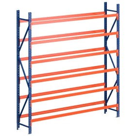 REIFENREGAL GRUNDELEMENT 4m hoch - 1.8m breit - 40cm tief - 6 Ebene für ca. 72 Reifen