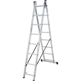 Mehrzweckleiter, 2 x 8 Sprossen