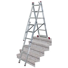 Corda Vielzweckleiter, 3 x 6 Sprossen