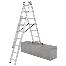 Corda Vielzweckleiter, 3 x 7 Sprossen