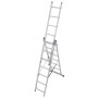 Corda Vielzweckleiter, 3 x 7 Sprossen