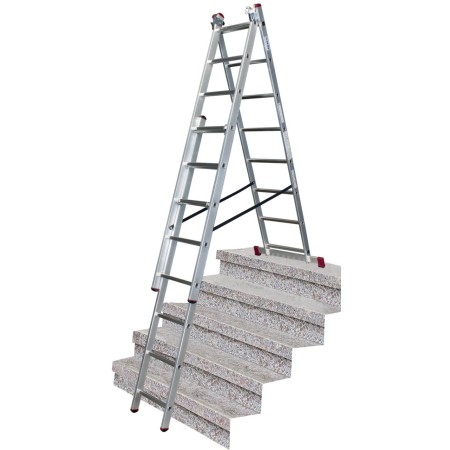 Corda Vielzweckleiter, 3 x 8 Sprossen