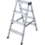 Monto Stufen-Doppelleiter Dopplo 2x4 Stufen