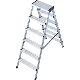 Monto Stufen-Doppelleiter Dopplo 2x6 Stufen