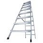 Monto Stufen-Doppelleiter Dopplo 2x8 Stufen