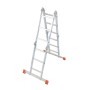 MultiMatic Gelenk-Universalleiter 4x3 Sprossen