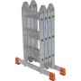 MultiMatic Gelenk-Universalleiter 4x3 Sprossen