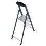 Monto Stufen-Stehleiter SePro S eloxiert 4 Stufen