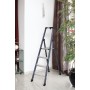 Monto Stufen-Stehleiter SePro S eloxiert 4 Stufen