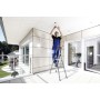 Monto Stufen-Stehleiter SePro S eloxiert 4 Stufen