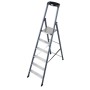 Monto Stufen-Stehleiter SePro S eloxiert 6 Stufen