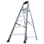Monto Stufen-Stehleiter SePro S eloxiert 6 Stufen