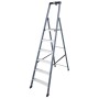 Monto Stufen-Stehleiter SePro S eloxiert 6 Stufen