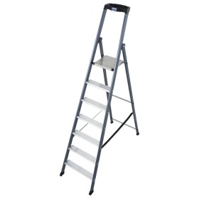 Monto Stufen-Stehleiter SePro S eloxiert 7 Stufen