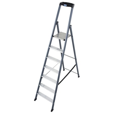Monto Stufen-Stehleiter SePro S eloxiert 7 Stufen