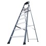 Monto Stufen-Stehleiter SePro S eloxiert 7 Stufen
