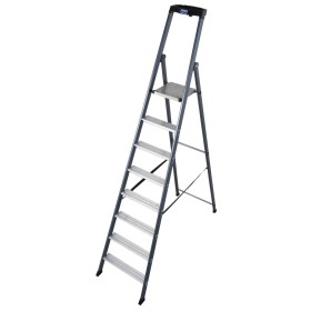 Monto Stufen-Stehleiter SePro S eloxiert 8 Stufen