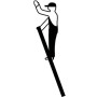 Stabilo Professional Stufen-Anlegeleiter +S 8 Stufen