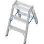 Stabilo Stufen-Doppelleiter 2x3 Stufen