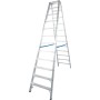 Stabilo Stufen-Doppelleiter 2x12 Stufen