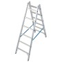Stabilo Sprossen-Doppelleiter 2x6 Sprossen