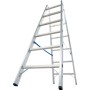 Stabilo Sprossen-Doppelleiter 2x6 Sprossen