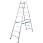 Stabilo Sprossen-Doppelleiter 2x8 Sprossen